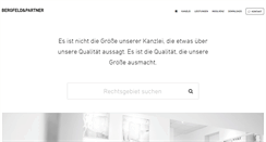 Desktop Screenshot of bergfeldonline.de